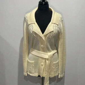 * Vintage * Hudson’s  Bay | 1970’s Yellow Cerdigan